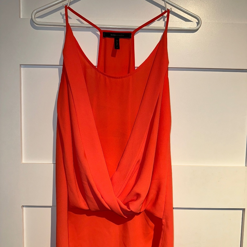 BCBG hi low shirt XS